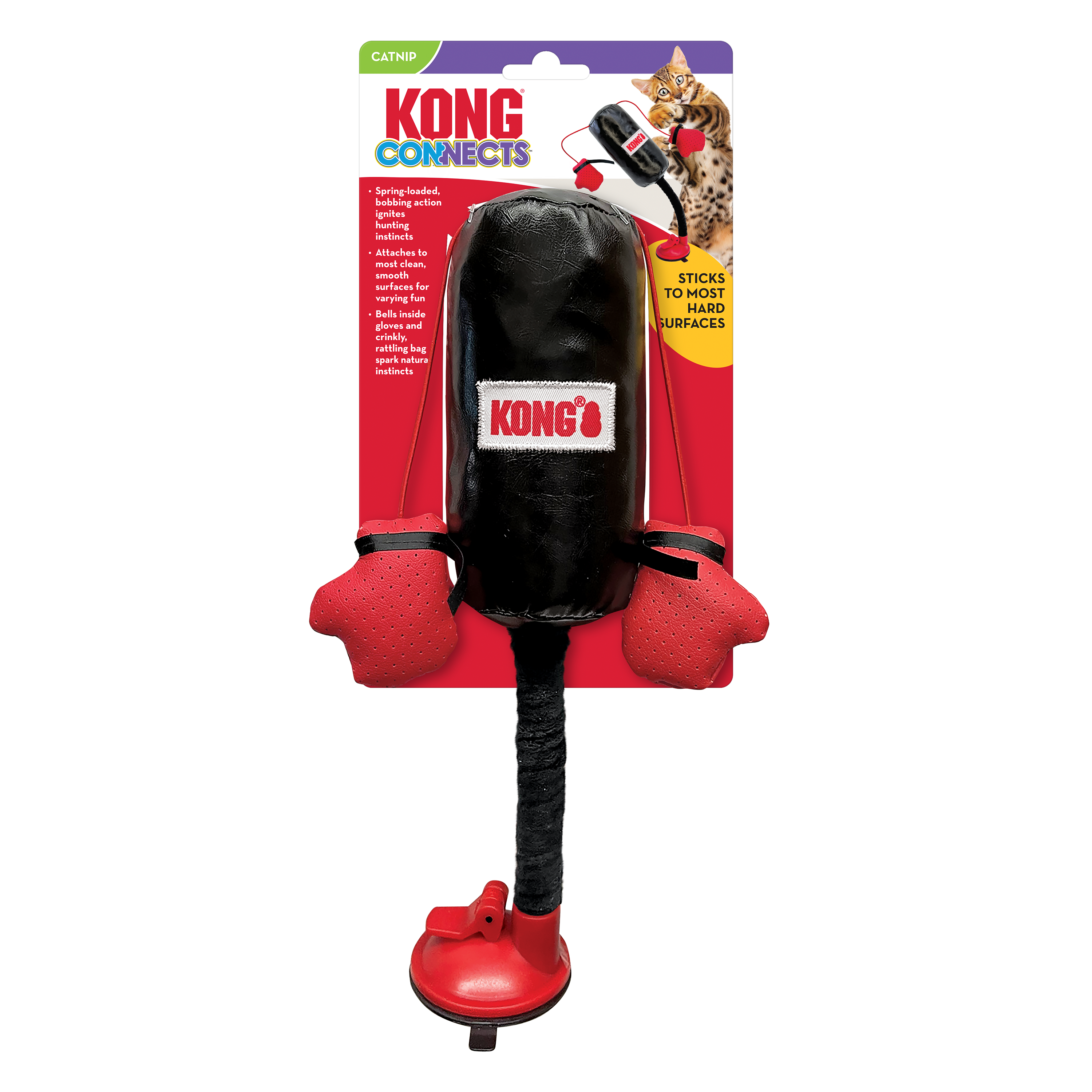 KONG Connects Punching Bag Interactive Cat Toy
