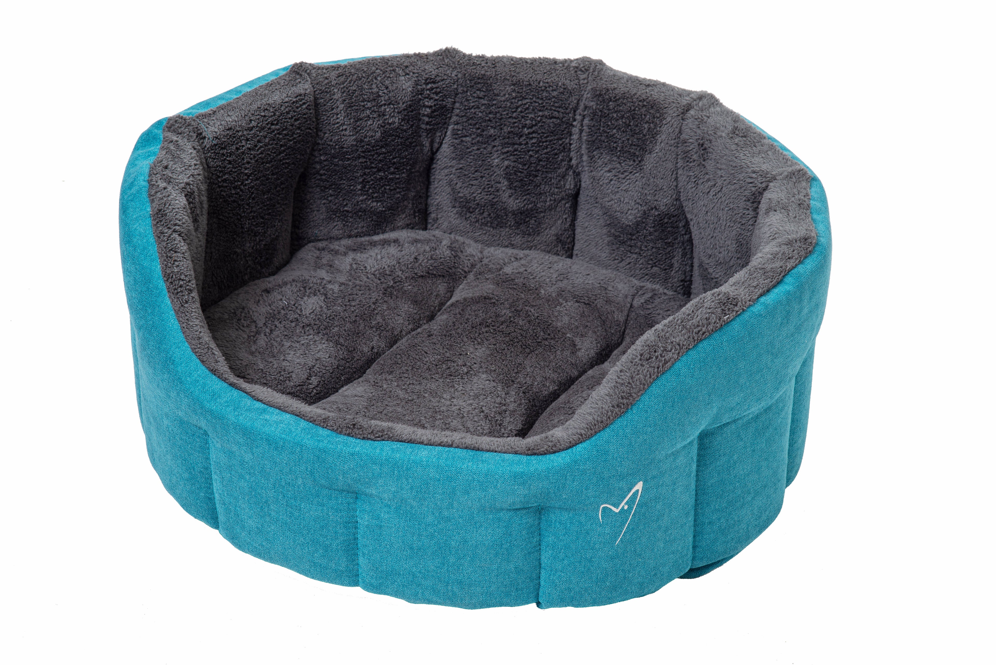 Gor Pets Camden Deep Fill Washable Dog Bed - Medium 66cm Teal