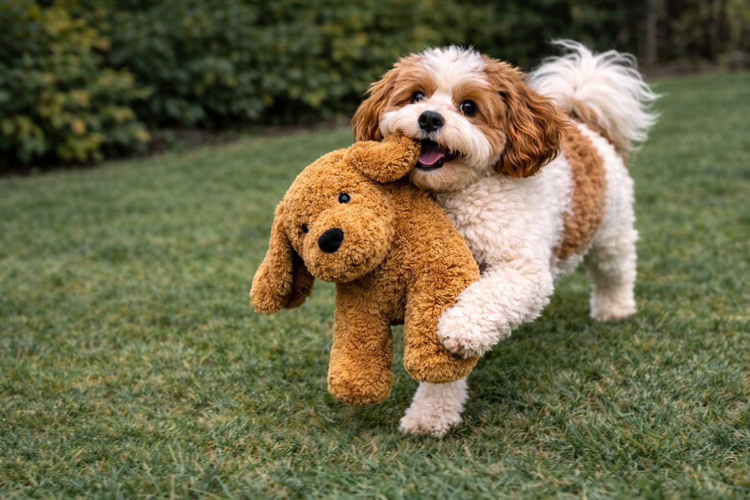 Harleys Companions - Muttley Crew Golden Doodle Shaped Dog Toy, XL