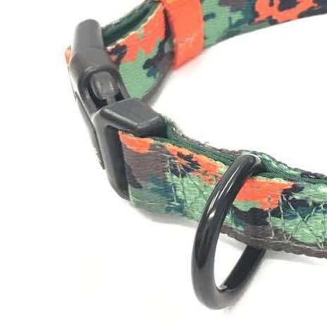 Harleys Companions - Citrus Camo Dog Collar