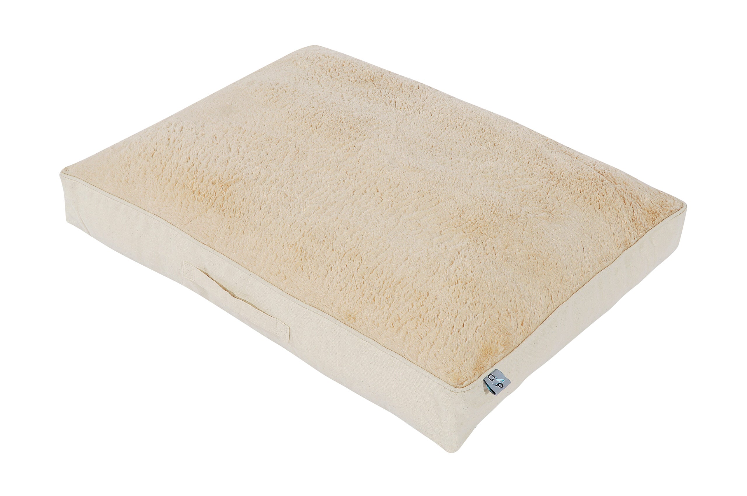Gor Pets Slumber Cotton Soft Machine Washable Dog Sleeper Bed - Large Beige