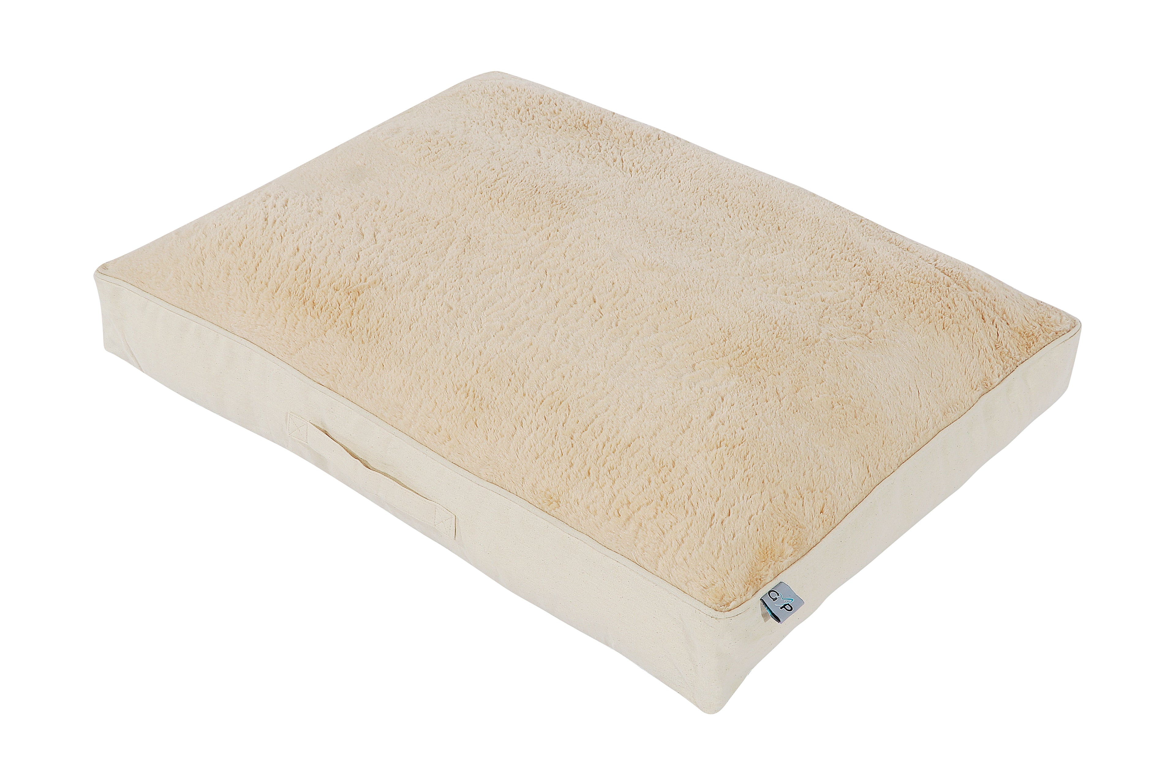Gor Pets Slumber Cotton Soft Machine Washable Dog Sleeper Bed - Large Beige