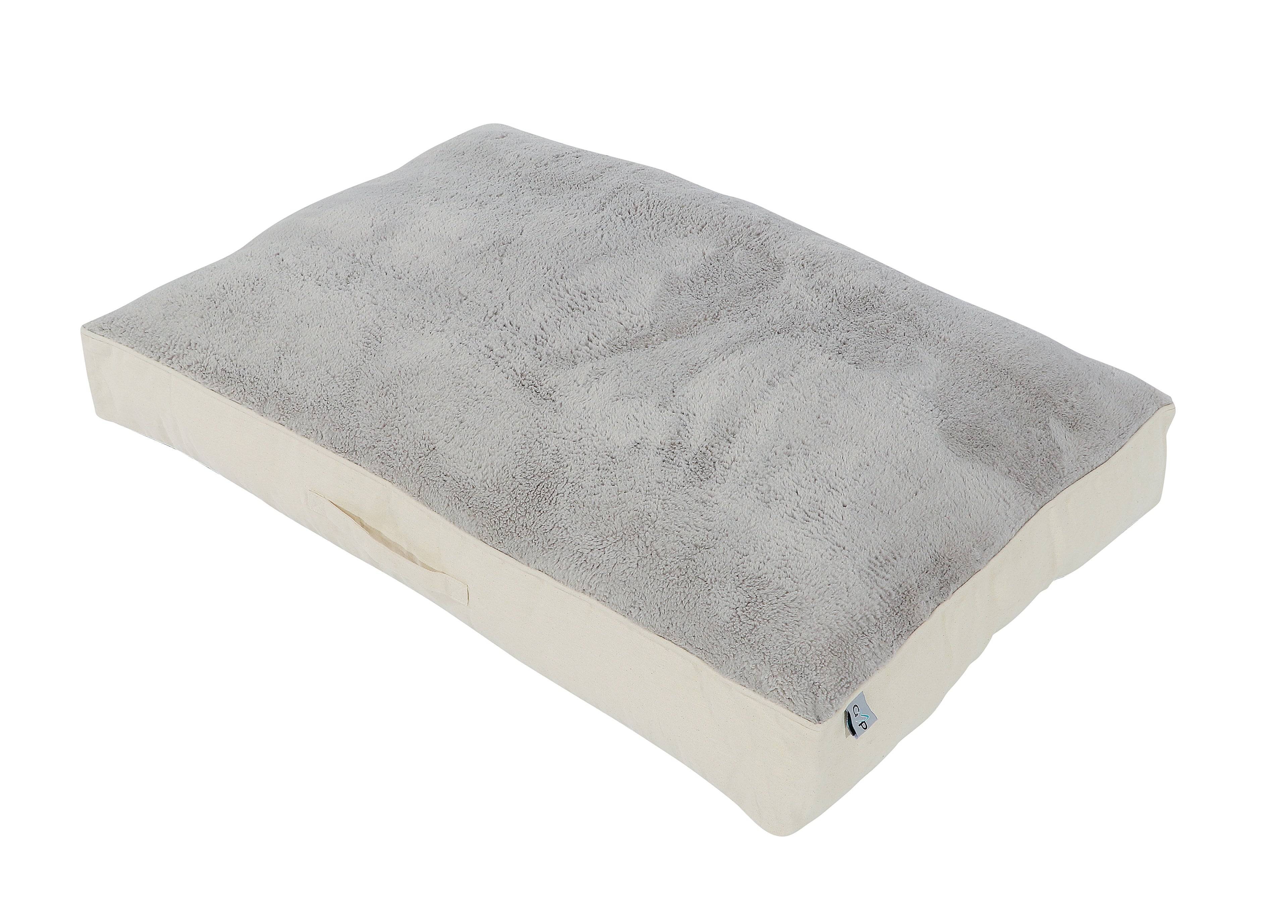 Gor Pets Slumber Cotton Soft Machine Washable Dog Sleeper Bed - Medium Grey