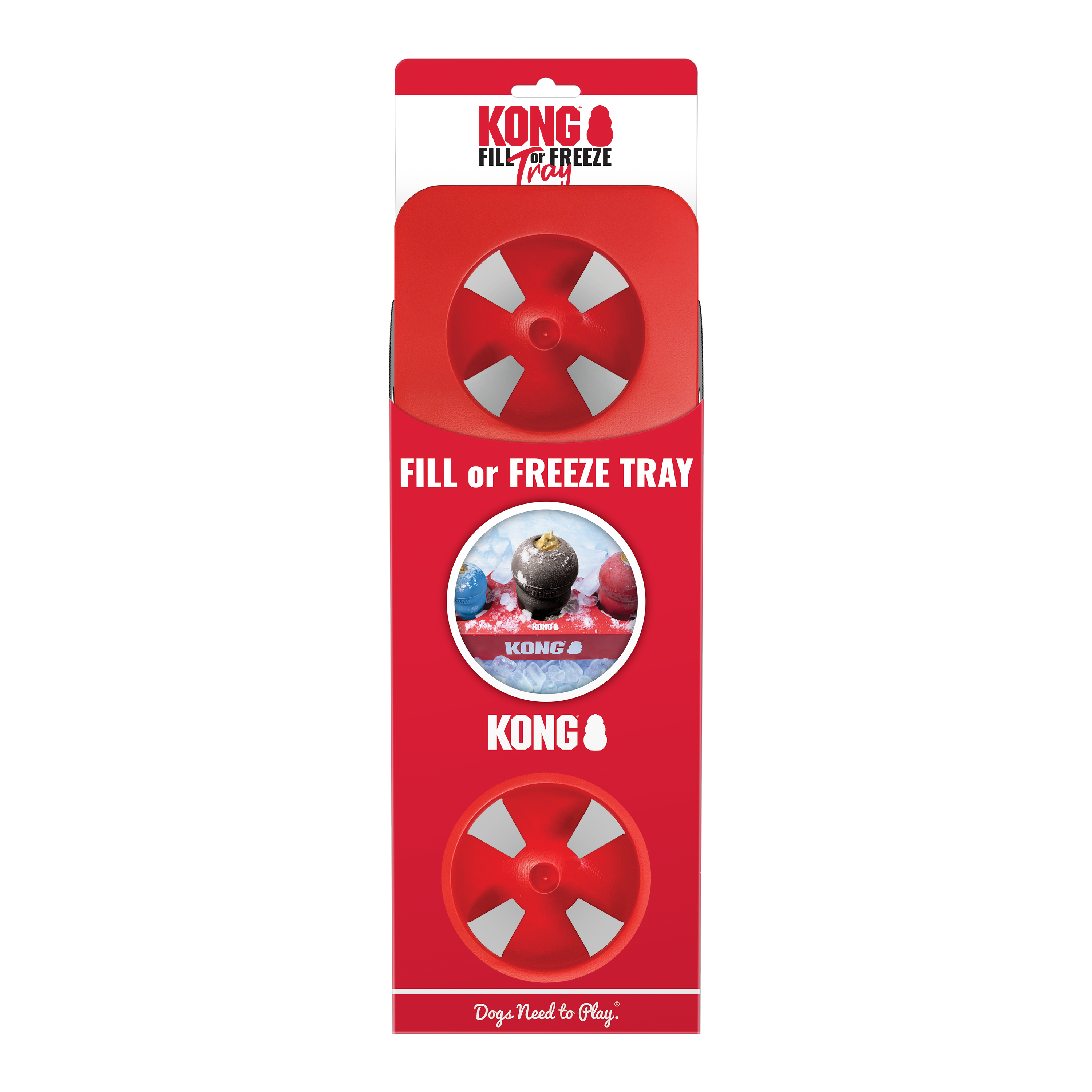 KONG Fill or Freeze Tray for Dog Treats