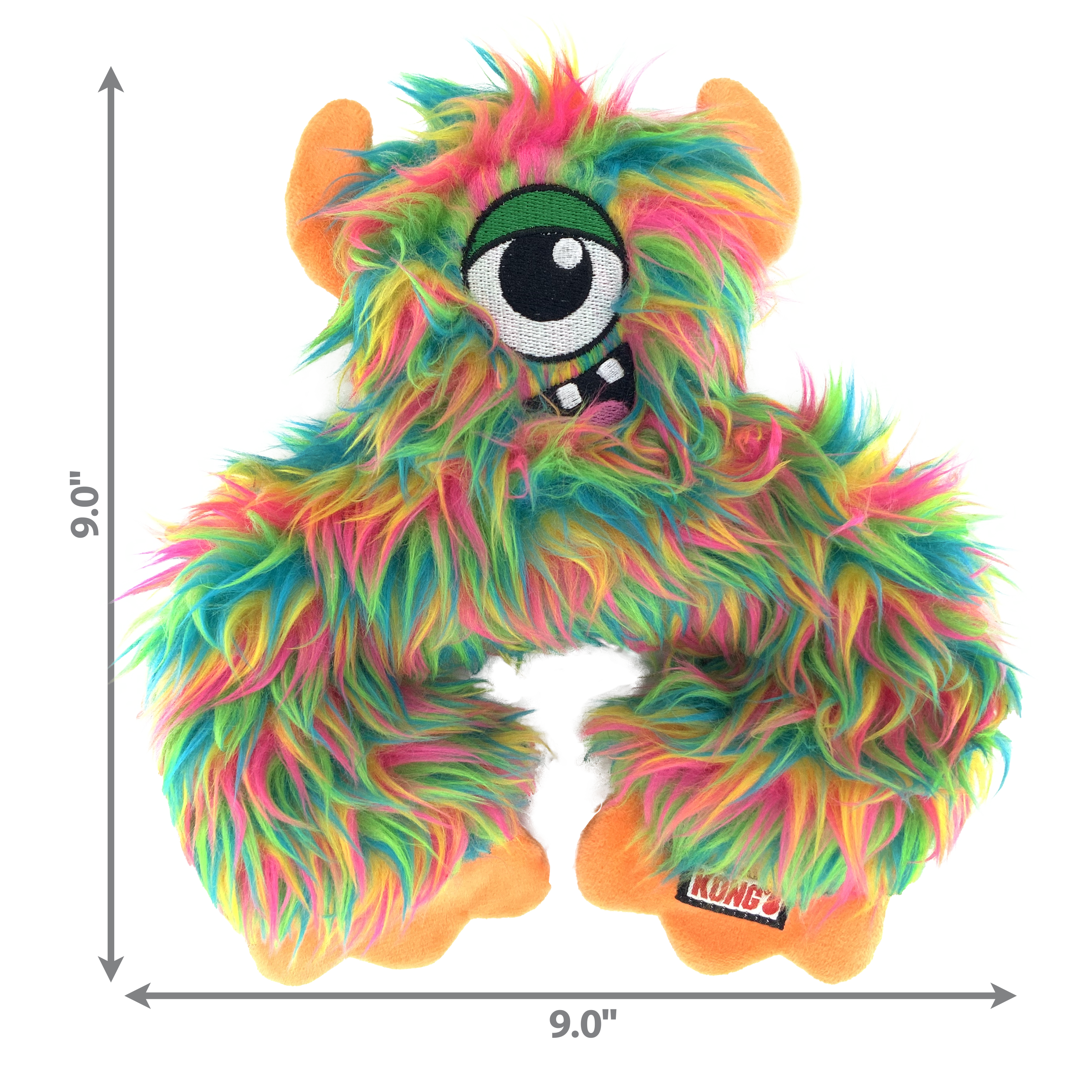 KONG Frizzle Frazzle Interactive Crinkle Cat Toy - Medium