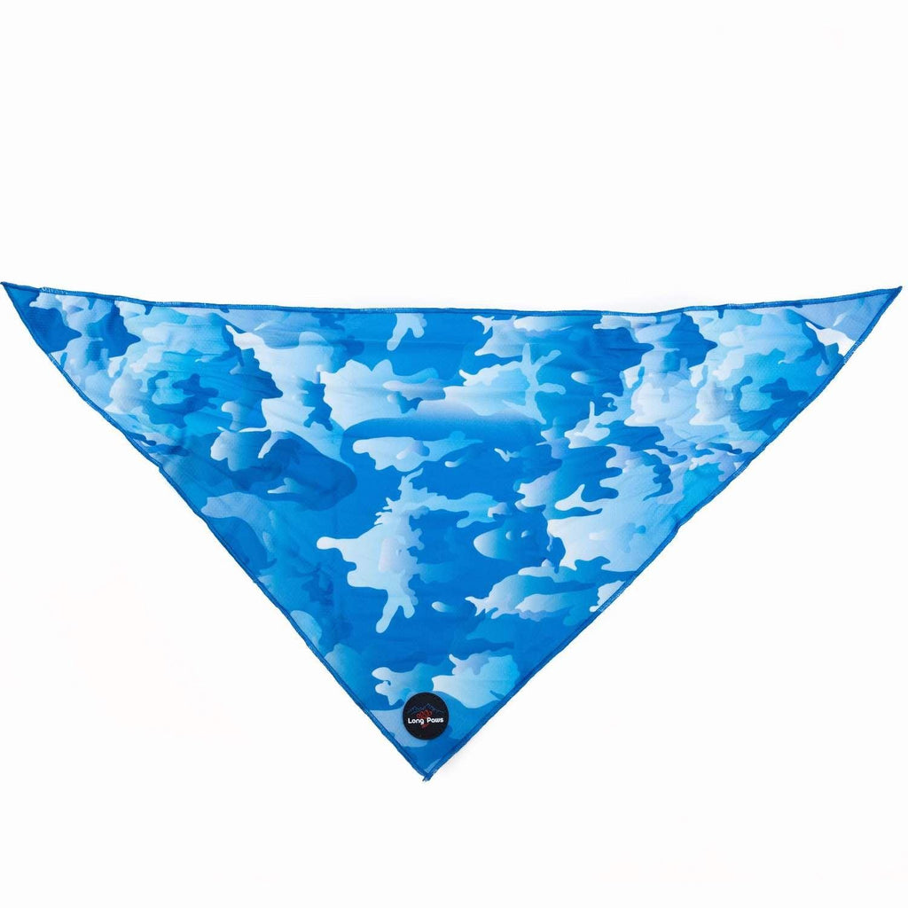 Harleys Companions - Funk The Dog Bandana | Blue Camo