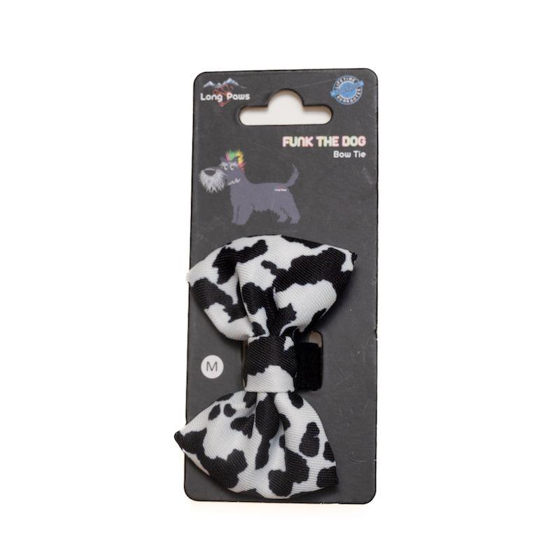Harleys Companions - Funk The Dog Bow | Cow Print