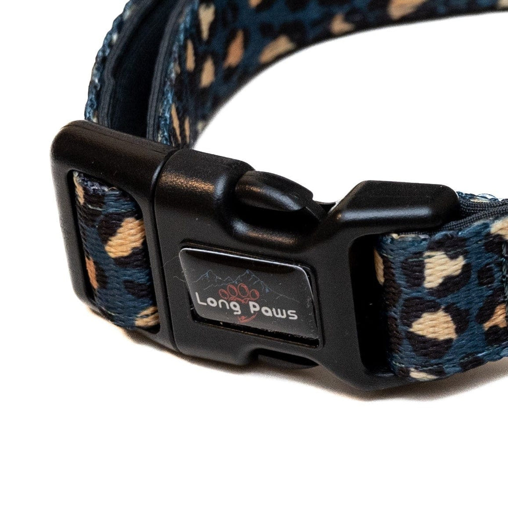 Harleys Companions - Funk the Dog Collar & Bow Set | Leopard Green & Gold