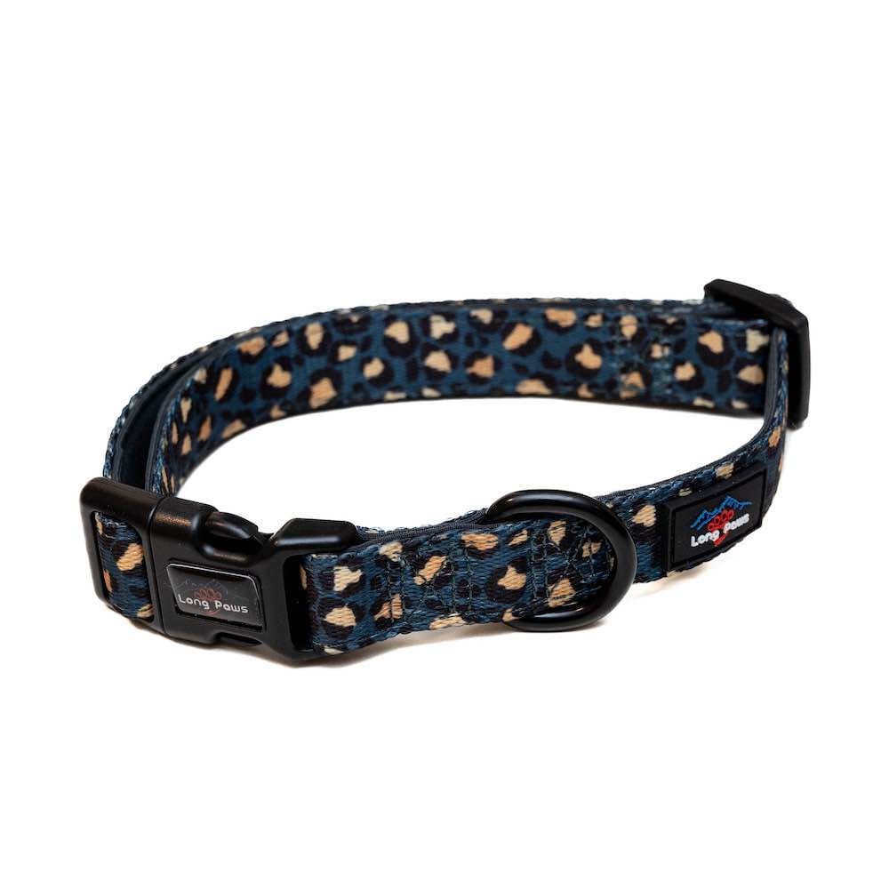 Harleys Companions - Funk the Dog Collar & Lead Set | Leopard Green & Gold