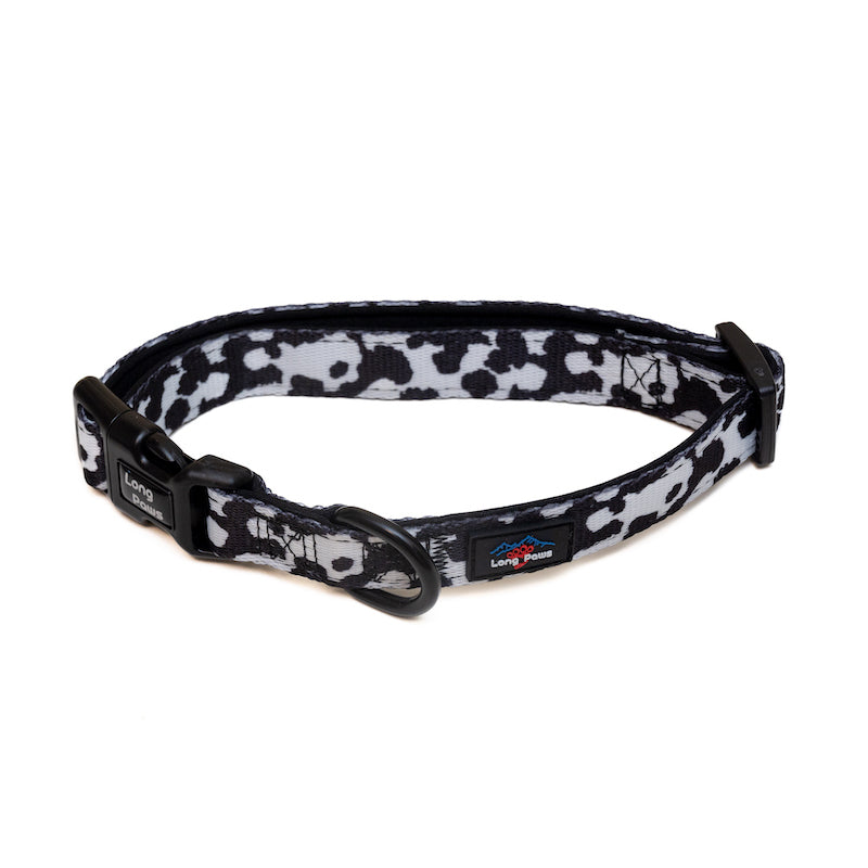 Harleys Companions - Funk the Dog Collar & Bow Set | Cow Print