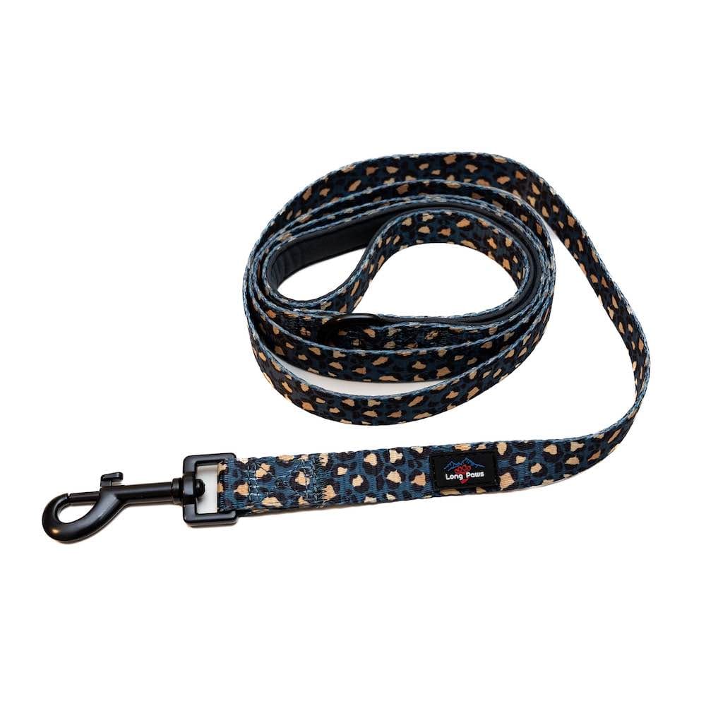 Harleys Companions - Funk the Dog Collar & Lead Set | Leopard Green & Gold