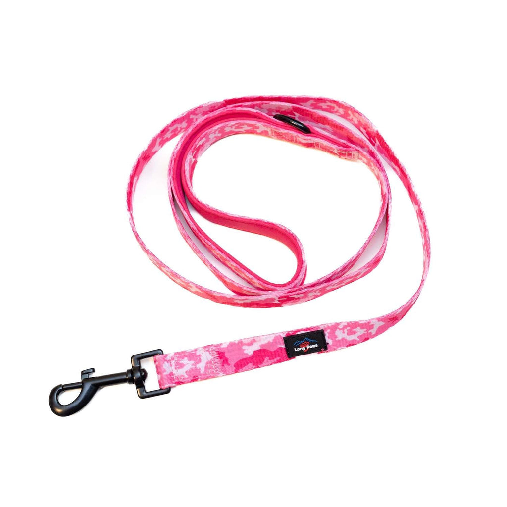Harleys Companions - Funk the Dog Collar & Lead Set | Pink Camo