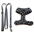 Harleys Companions - Funk the Dog Harness & Lead Set | Leopard Green & Gold