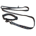 Harleys Companions - Funk the Dog Collar & Lead Set | Leopard Green & Gold