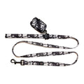 Harleys Companions - Funk the Dog Lead & Poo Bag Pouch Set | Black & White Footballs
