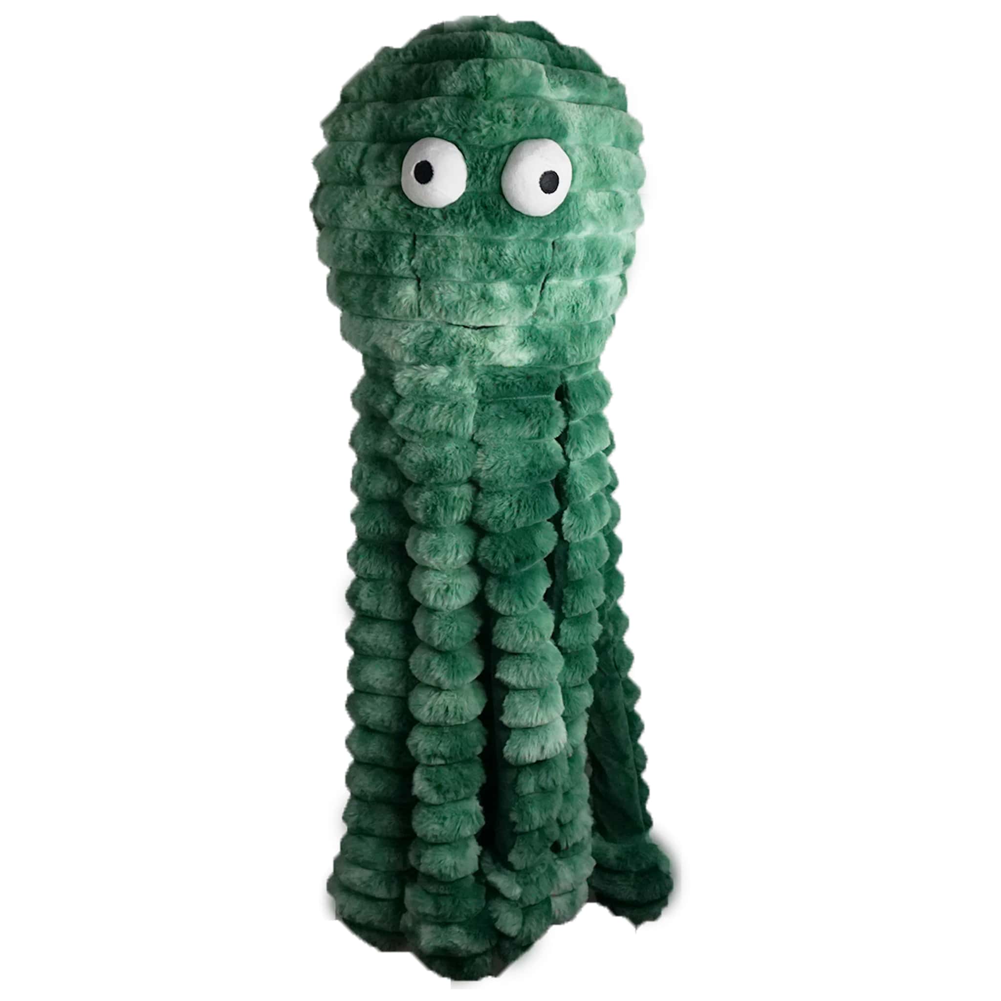 Gor Pets Reef Bobble Baby Octopus Plush Pet Toy 25cm - Green