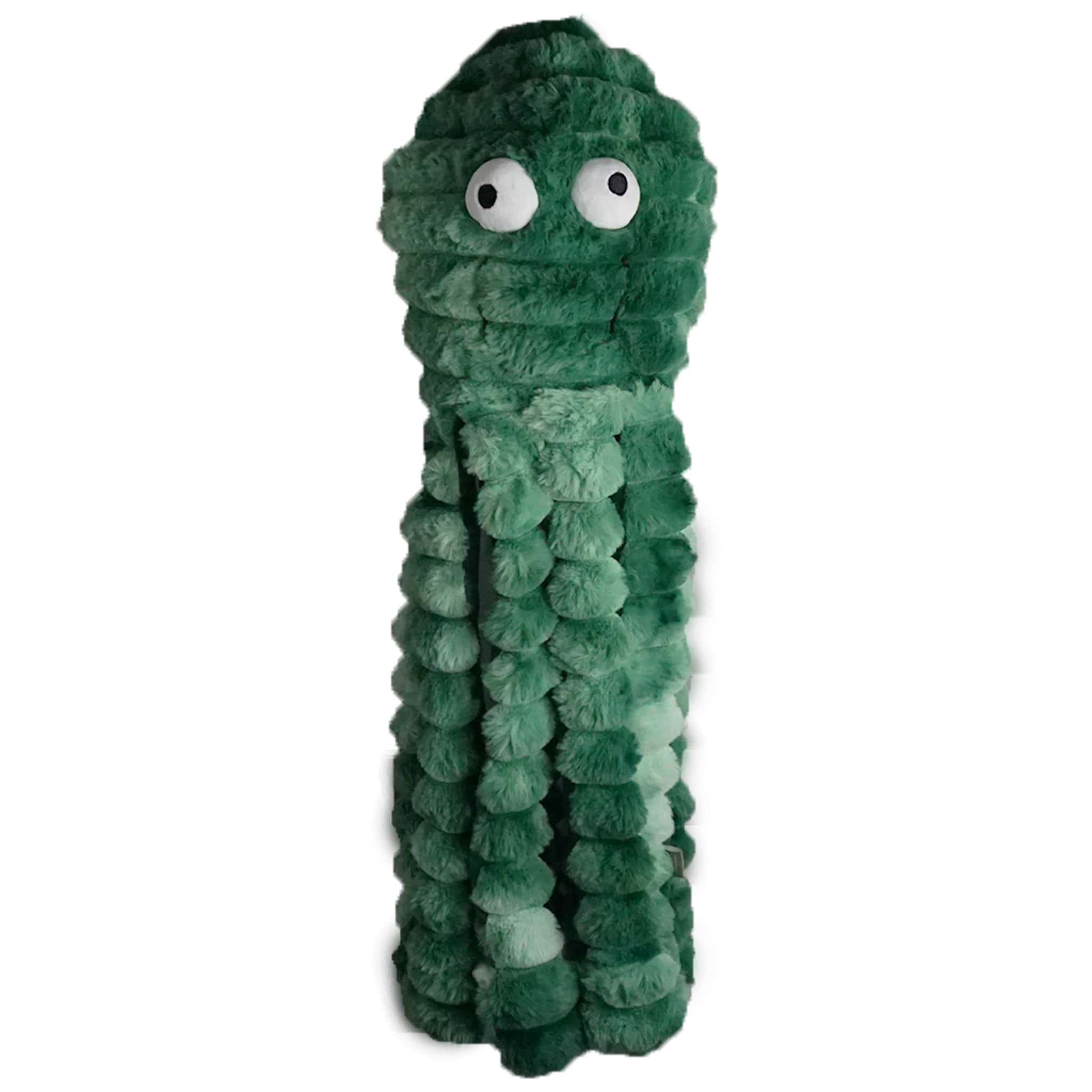 Gor Pets Reef Bobble Daddy Octopus Plush Pet Toy 63cm - Green