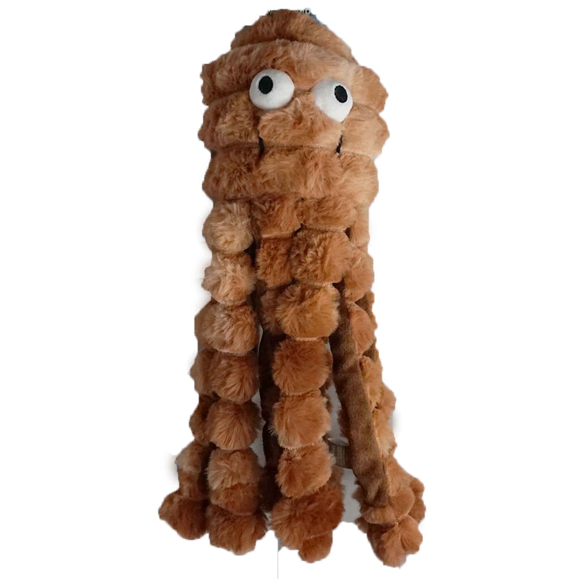 Gor Pets Reef Bobble Baby Octopus Plush Pet Toy 25cm - Green