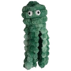 Gor Pets Reef Bobble Mommy Octopus Plush Pet Toy 38cm - Green