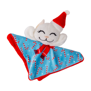 KONG Holiday Crackles Santa Kitty