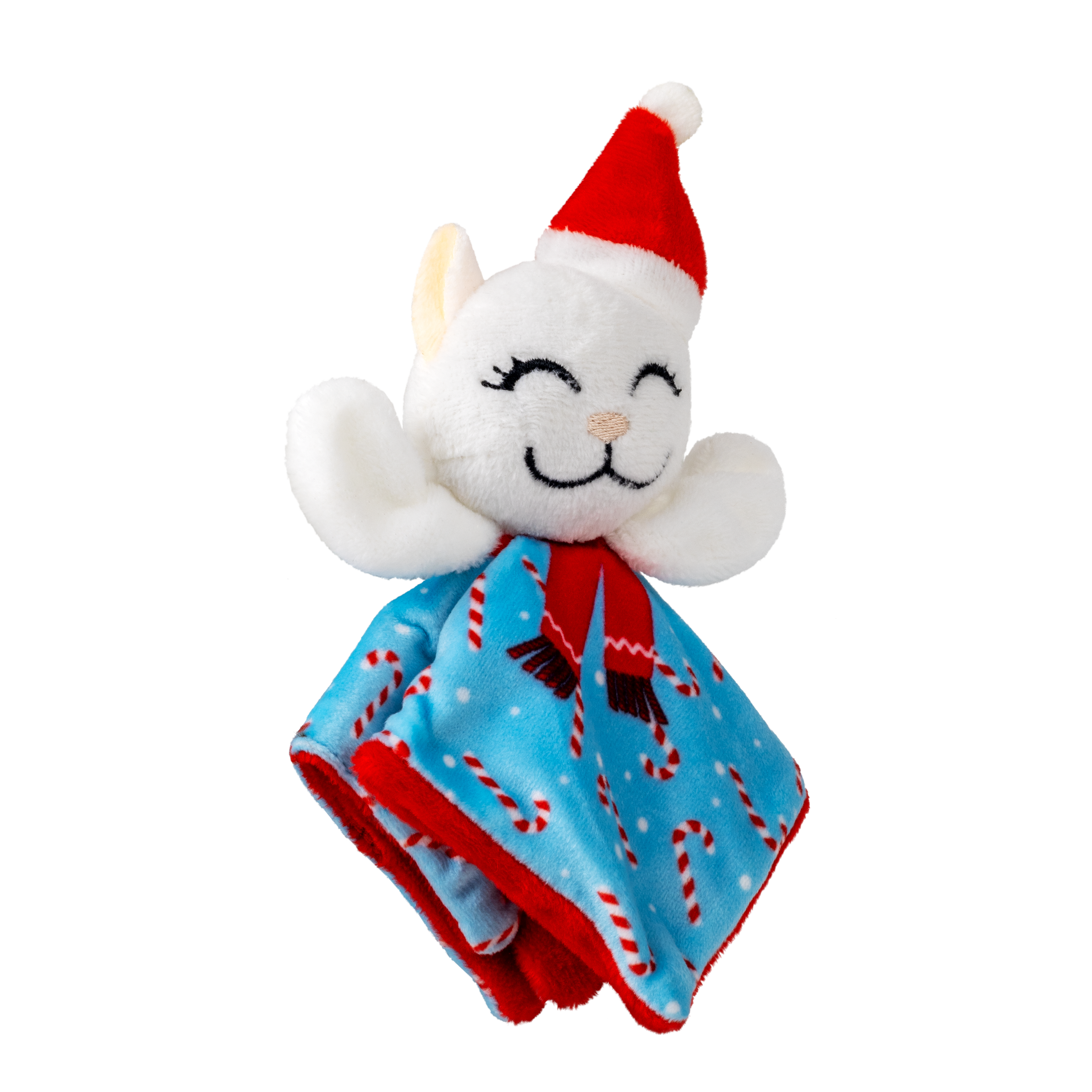 KONG Holiday Crackles Santa Kitty
