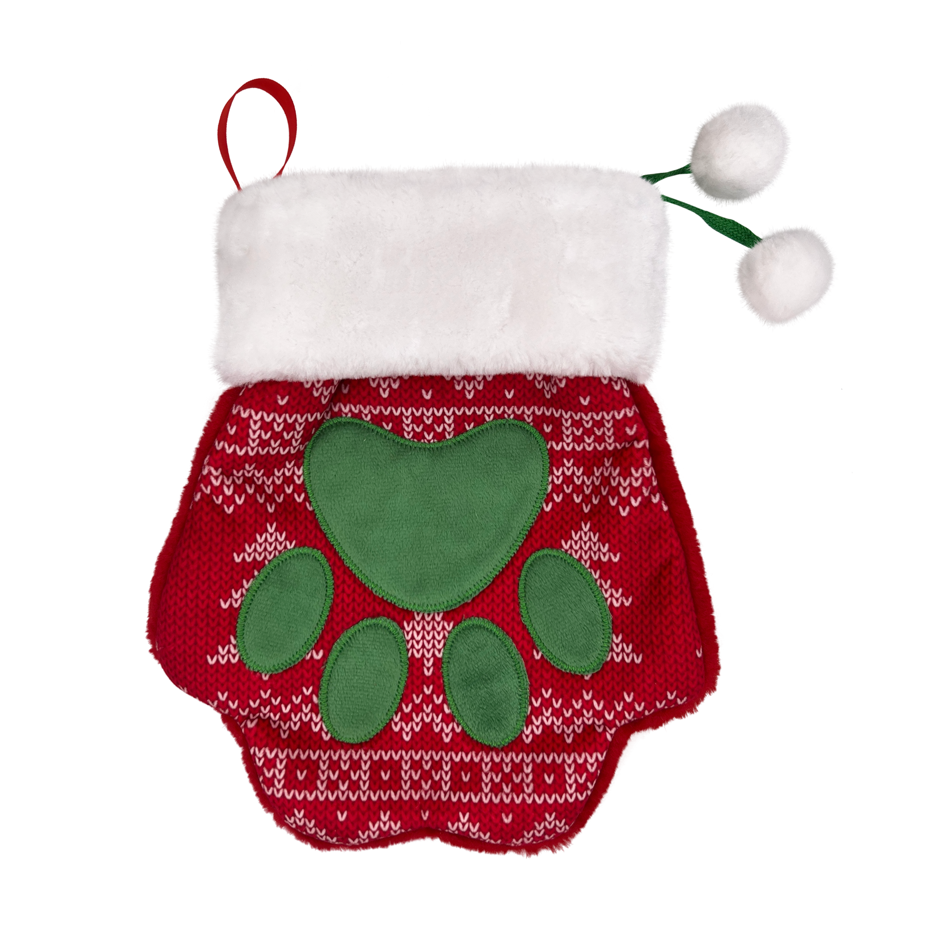 KONG Holiday Stocking Paw Lg