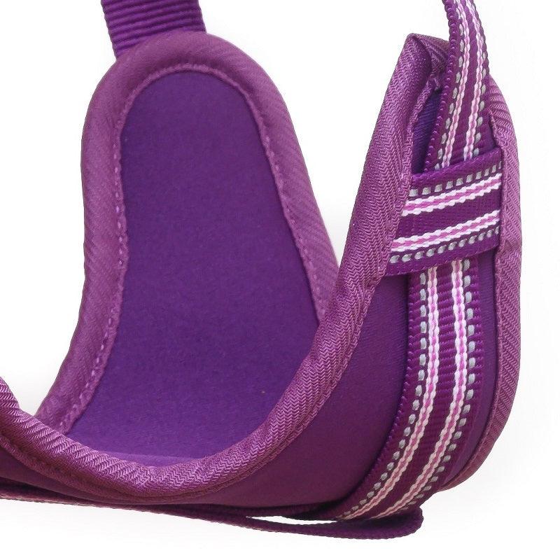 Harleys Companions - Comfort Step-in Dog Harness  | Reflective | Purple