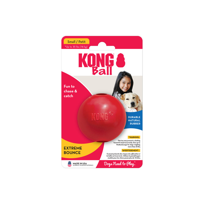 KONG Ball Extreme Durable Dog Toy Small 6cm - Black