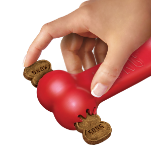 KONG Goodie Bone Treat Dispensing Dog Toy - Medium Red (18cm)