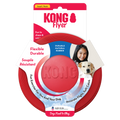 KONG Flyer Durable Flying Disc Dog Toy - Large Red (24cm)