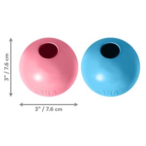 KONG Puppy Durable Fetch Dog Toy - Ball Medium/Large