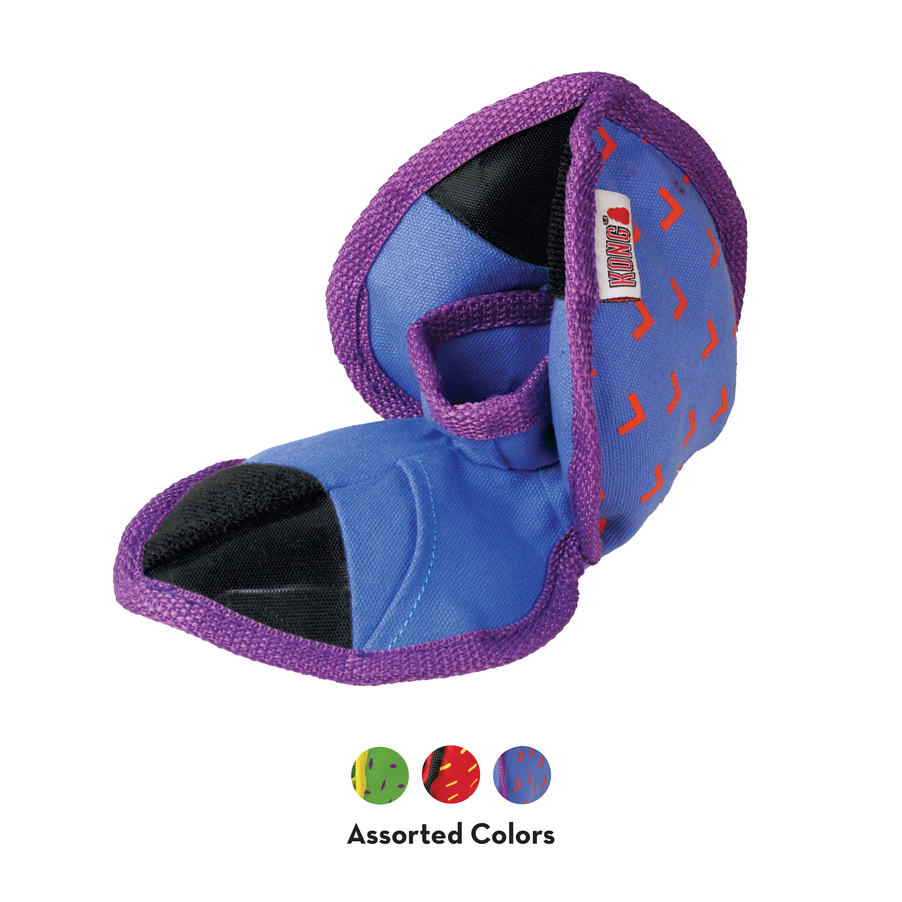 KONG Ballistic Hide 'N Treat Durable Dog Toy Large - Assorted