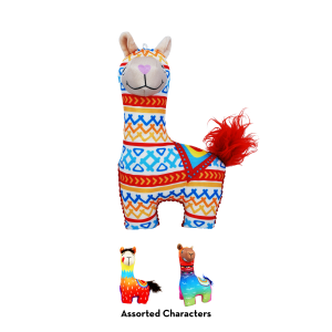 KONG Ballistic Vibez Llamas Durable Dog Toy Small/Medium - Assorted