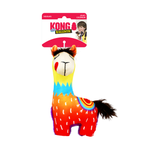 KONG Ballistic Vibez Llamas Durable Dog Toy Small/Medium - Assorted
