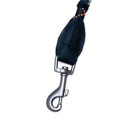 Harleys Companions - Comfort Trigger Clip Rope Lead (80cm/120cm) & Reflective Collar Set