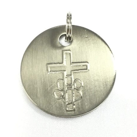 Harleys Companions - Cross Dog Tag (30mm)