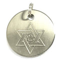 Harleys Companions - Star of David Dog Tag (30mm)
