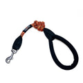 Harleys Companions - Comfort Rope Lead | TRIGGER Clip | Orange 80cm