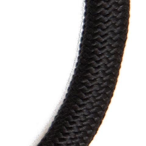 Harleys Companions - Comfort Rope Lead | SCREW Lock | All Black | 48in / 120cm