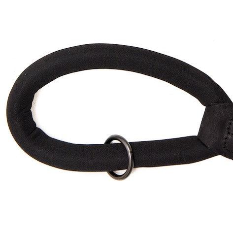 Harleys Companions - Comfort Rope Lead | SCREW Lock | All Black | 48in / 120cm