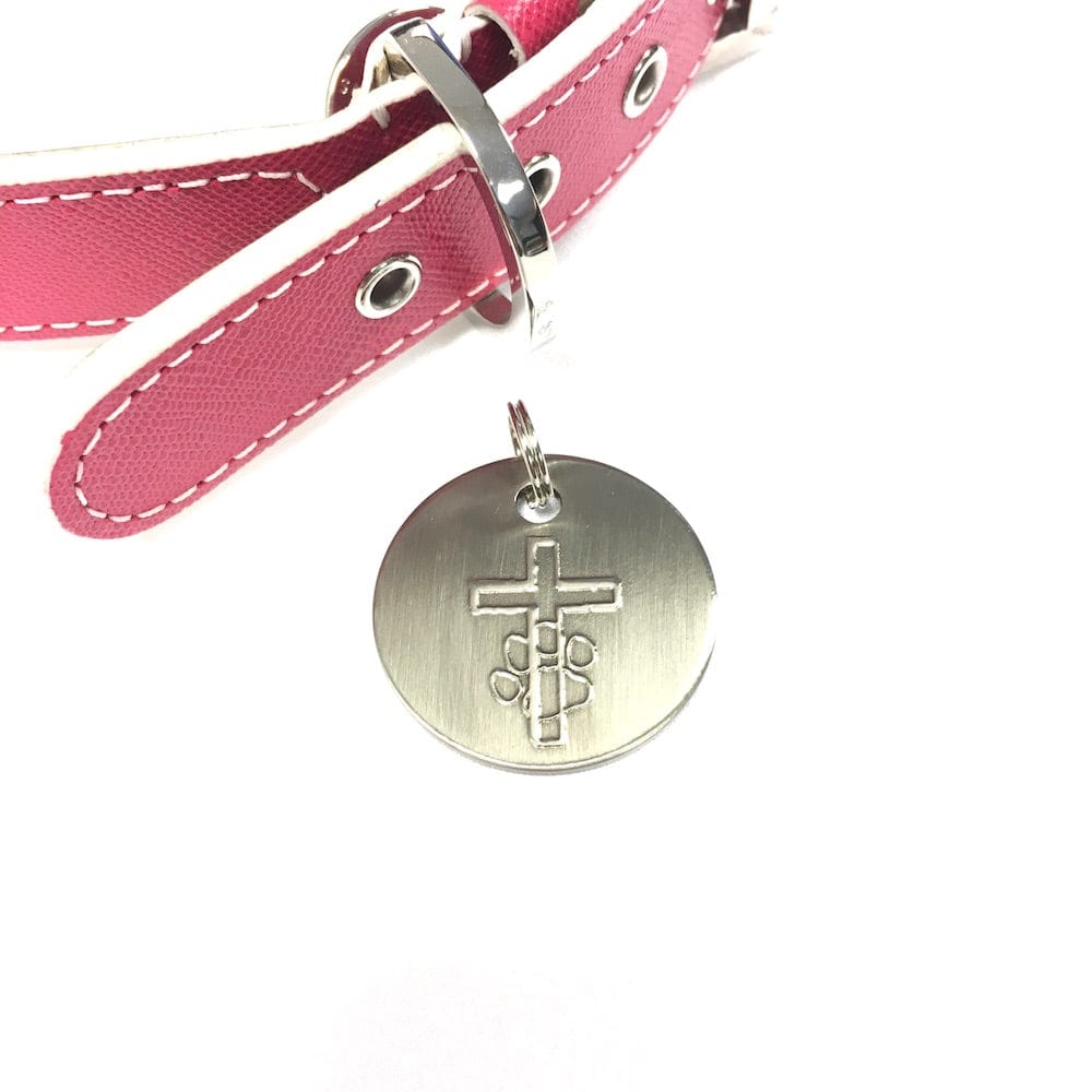 Harleys Companions - Cross Dog Tag (30mm)