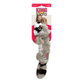 KONG Scrunch Knots Racoon Squeaky Tug Dog Toy - Medium/Large (35.5cm)
