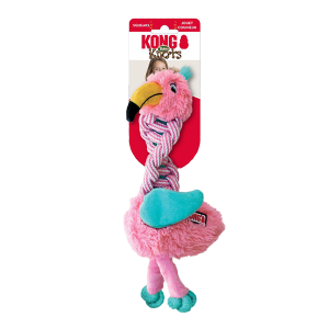 KONG Knots Twists Squeaky Tug Dog Toy - Medium/Large Assorted
