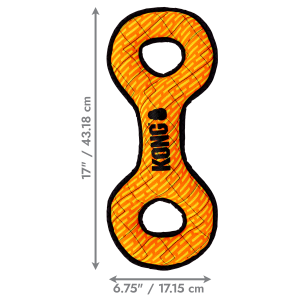 KONG Armor Double Tug Assorted Lg Apr