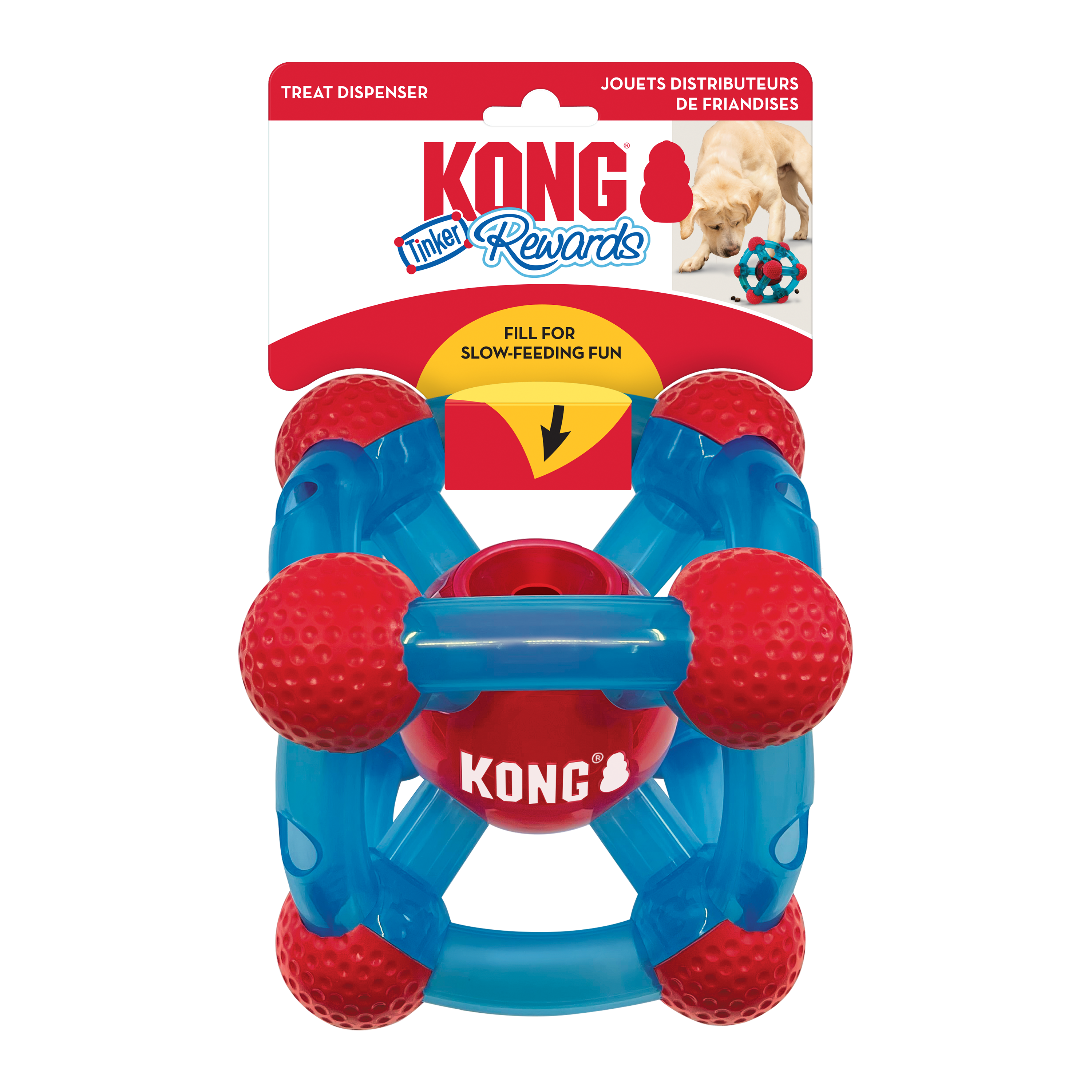 KONG Rewards Tinker Treat Dispensing Dog Toy - Medium/Large