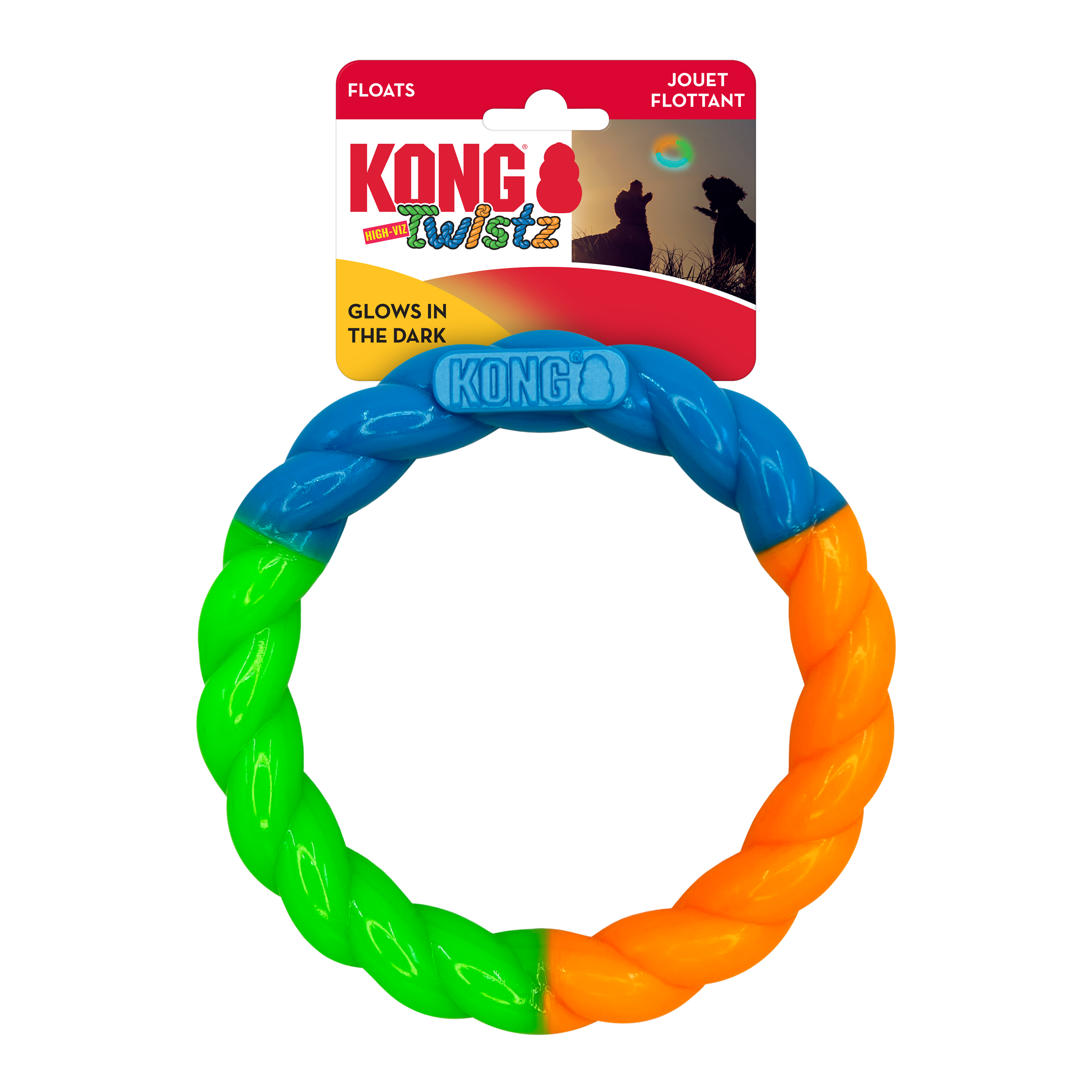 KONG Twistz High-Viz Ring Sm