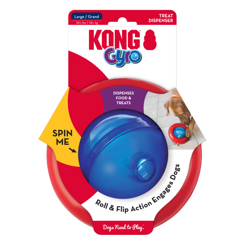 KONG Gyro Treat Dispensing Dog Toy - Small