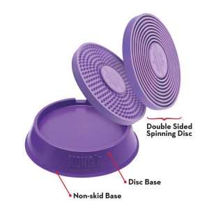 KONG Licks Spinz Treat Dispensing Dog Toy - Small