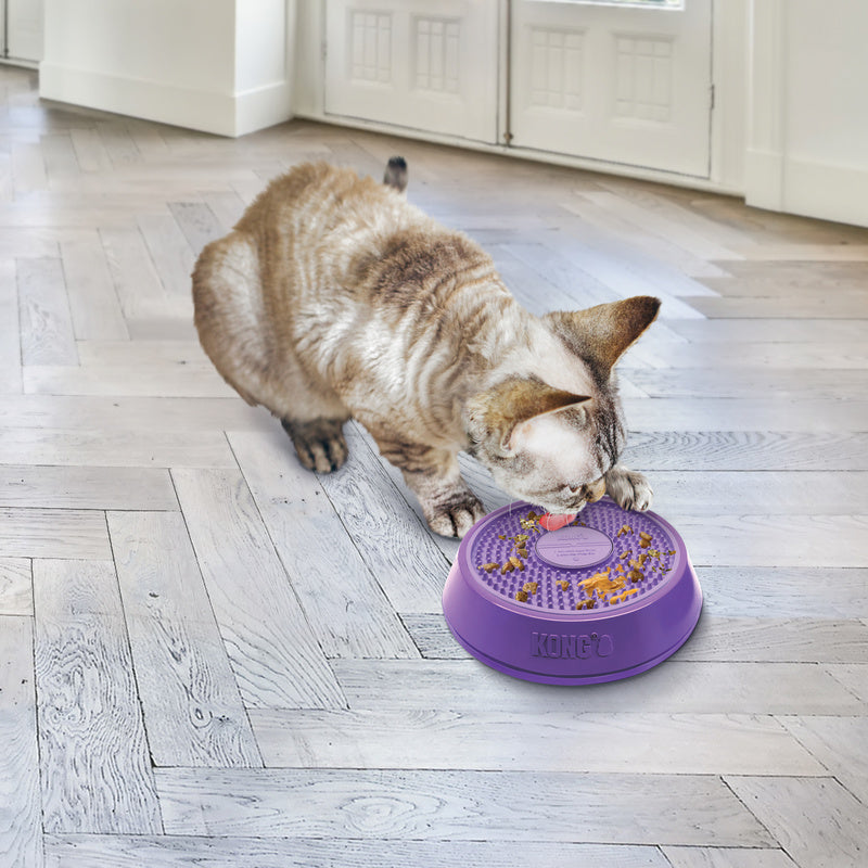 KONG Licks Spinz Treat Dispensing Dog Toy - Small