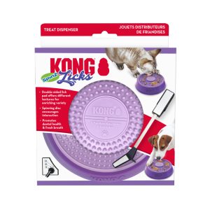 KONG Licks Spinz Treat Dispensing Dog Toy - Small